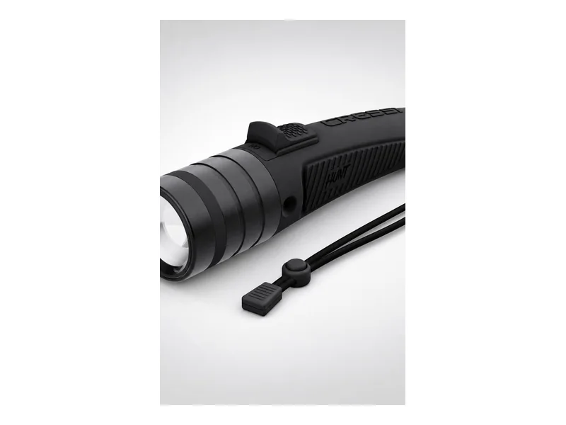 Black handheld dive light available for BPDC guests