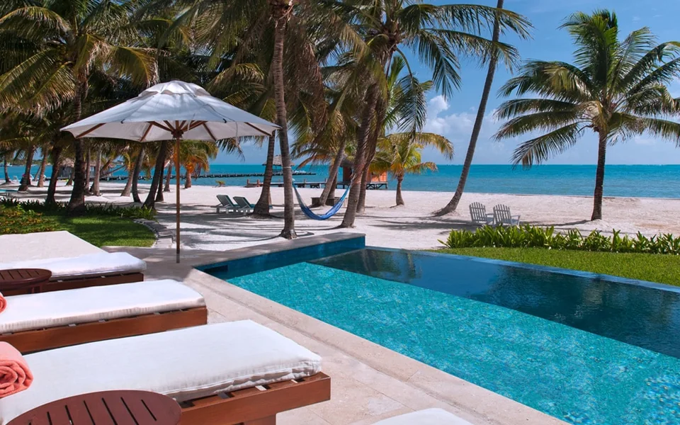 Beach and Caribbean Sea at Victoria House Resort and Spa